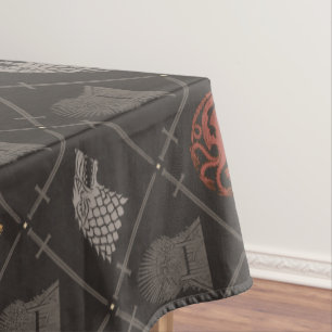 Mantel Stark, Lannister, Targaryen, Patrón de trono de h
