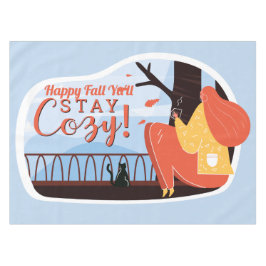 Mantel Stay Cosy Cosy Hygge Autumn otoño FolkArt Decor AÑ