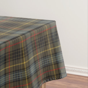 Mantel Stewart Hunting Weathered Tartán Plaid Pattern