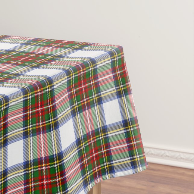 Mantel Stewart Royal Vress Plaid Scottish Pattern (In Situ)