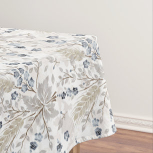 Mantel Suave Patrón Botánico Floral Boho Neutral de Prima