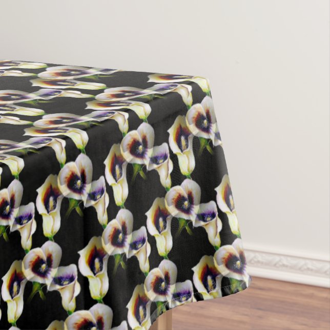 Mantel Sublime acuarela Arum Calla Lilies - un mestizo mi (In Situ)