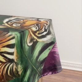 Mantel Sueño de jungla de tigres Patrón de superficie sin