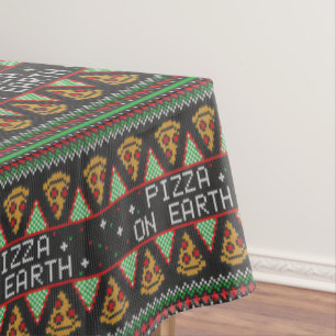 Mantel Suéter de Navidades feos de Pizza