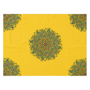 Mantel Sunflower Mandala Naturaleza Lover Sunflowers Flor