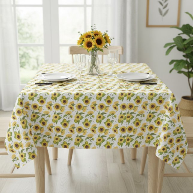 Mantel Sunflower Tablecloth (Subido por el creador)