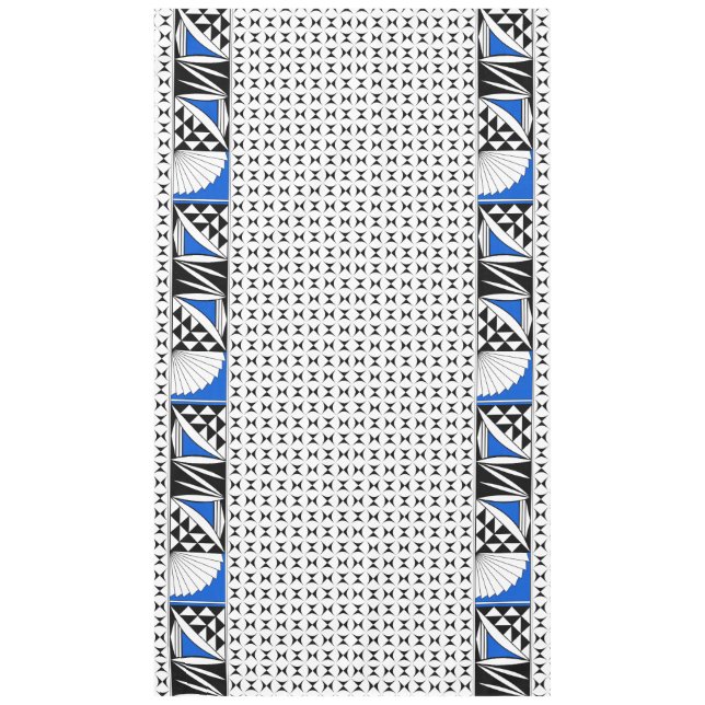 Mantel Sunrise 104" Southwest en Blue (Anverso)