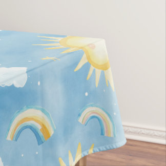 Mantel Sunshine and Rainbows Tableclol