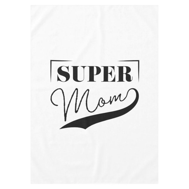 Mantel Super Mamá (Anverso)