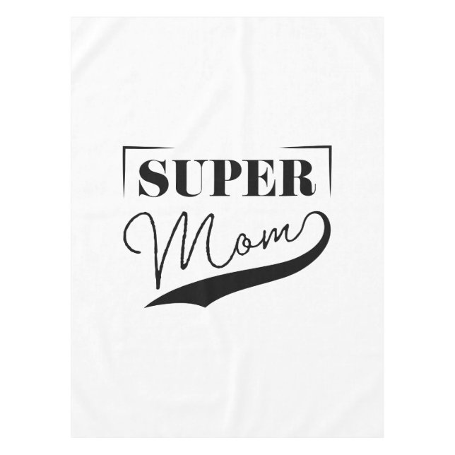 Mantel Super Mamá (Anverso)