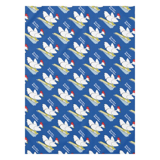 Mantel Surfista de Cocky (Anverso)