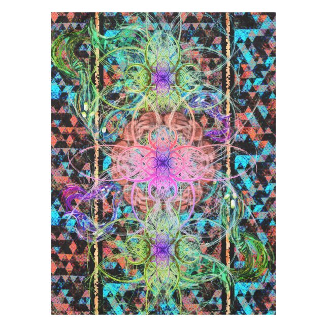 Mantel Syberpunk colorido (Anverso)