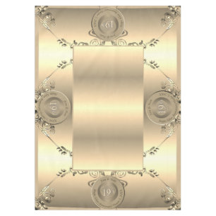 Mantel Tablato de los Aniversarios del Boda de Bronce 19