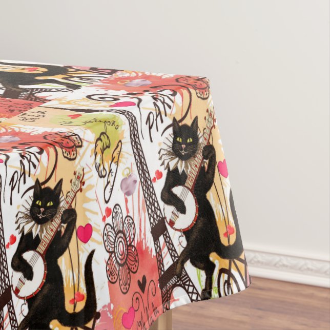 Mantel Tableclol El día de San Valentín París Francia (In Situ)