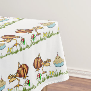 Mantel Tableclol Hormigas blancas Apple Pie Mariposa Flor