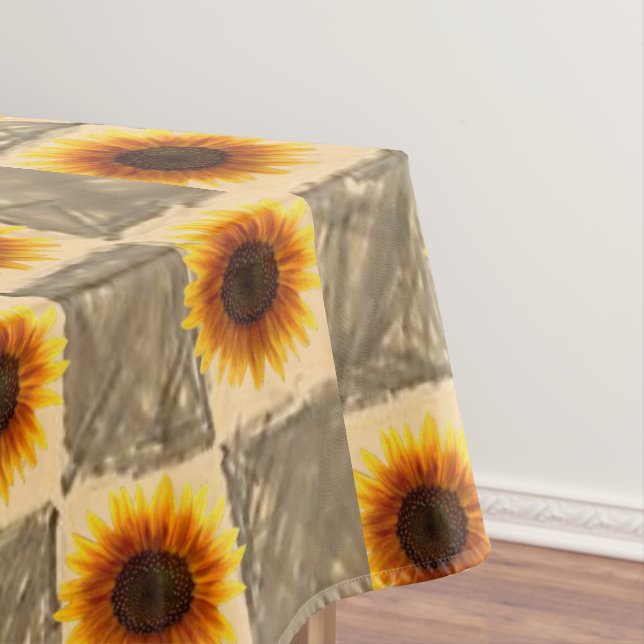 Mantel Tableclol Sunflowers (In Situ)