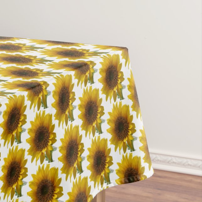 Mantel Tableclol Sunflowers (In Situ)