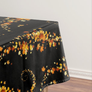 Mantel Tablecloth Autumn Leaves