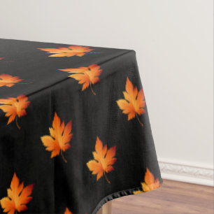 Mantel Tablecloth Autumn Leaves