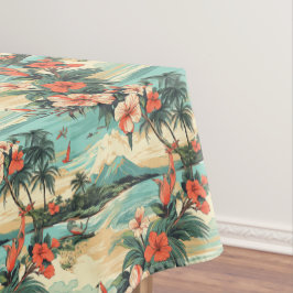 Mantel Tablecloth de Hawaii Theme Beach Fiesta