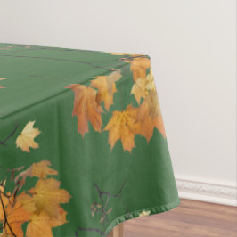 Mantel Tablecloth de hojas de otoño