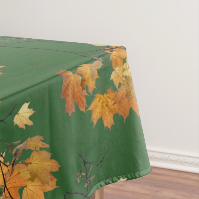 Mantel Tablecloth de hojas de otoño (In Situ)