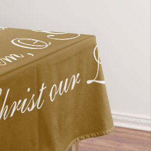 Mantel Tablecloth de oración familiar