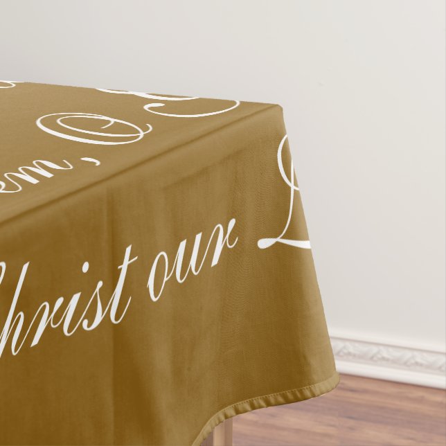 Mantel Tablecloth de oración familiar (In Situ)