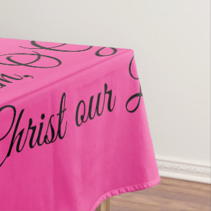 Mantel Tablecloth de oración familiar