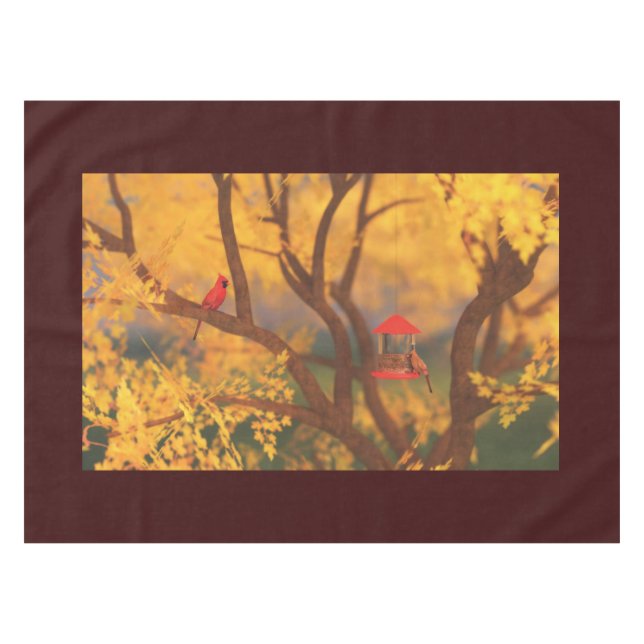 Mantel Tablecloth de The Guardian de Otoño (Frente (Horizontal))