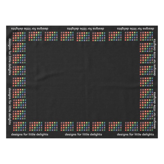 Mantel TABLECLOTH - diseños para pequeños placeres (Frente (Horizontal))