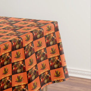 Mantel Tablecloth Feliz Día de Acción de Gracias a nuestr