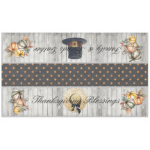 Tablecloth Grandes Bendiciones de Acción de Gracia