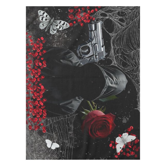 Mantel Tablecloth Haunting Adeline Zade Meadows Zaddy (Anverso)