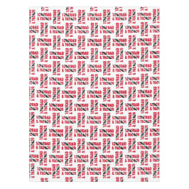 Mantel Tablecloth Patriótico TRINIDAD TOBAGO