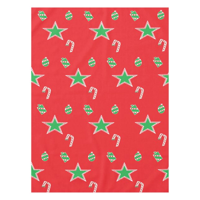Mantel Tablecloth Polka Dot Design - Navidades (Anverso)