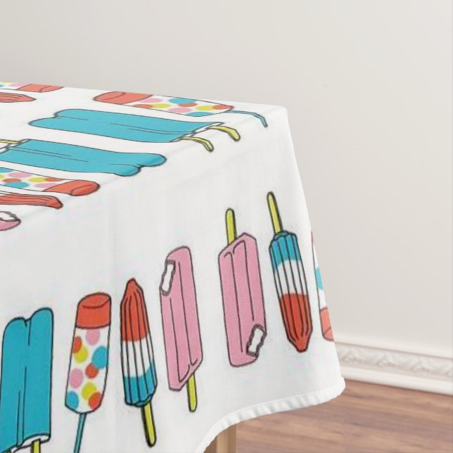 Mantel Tablecloth Popsicles (In Situ)