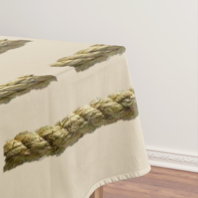 Mantel Tablecloth Record Rope (In Situ)