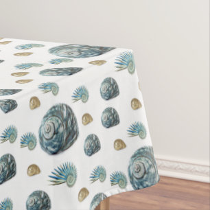 Mantel Tablecloth Seashells