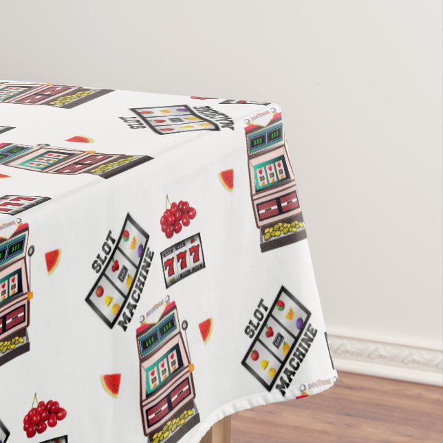 Mantel Tablecloth Slot Machine Casino (In Situ)