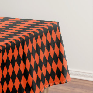 Mantel Tablero "60x84" -Diamantes Harlequin de Halloween
