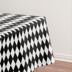 Mantel Tablero "60x84" -Diamantes Harlequin de Halloween