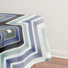 Mantel Tablero azul y Verde azulado moderno