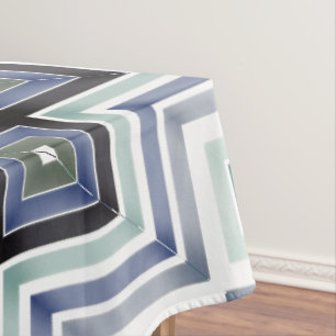 Mantel Tablero azul y Verde azulado moderno