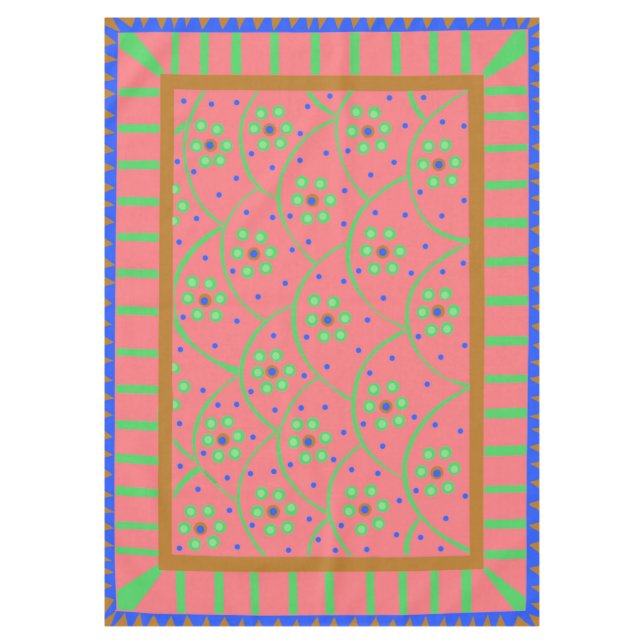 Mantel Tablero Baja Blooms (Anverso)