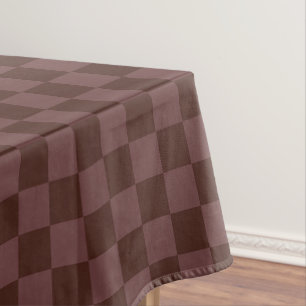 Mantel Tablero de ajedrez oscuro