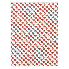 Mantel Tablero De Ladybugs Rojo Y Blanco