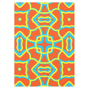 Mantel Tabletas de algodón, un patrón de tela multicolor