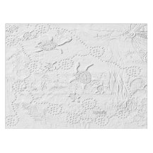 Tabletas de arte aborigen Grabado en relieve de Oc