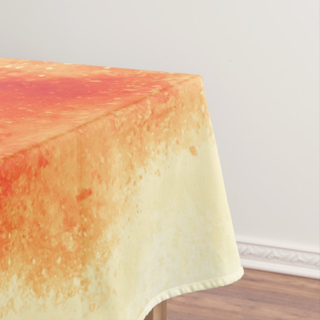 Mantel Tabletas de efecto de nube naranja (In Situ)